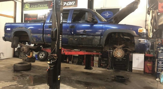 Two-Post Clear Floor Lift – Model N (12000)