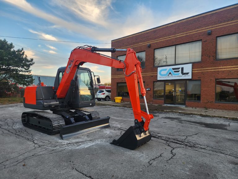 Excavator 8 Ton With Yanmar Engine, Hydraulic Thumb, AC/Heat (EX-8Y)