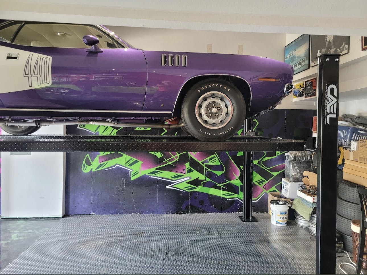 Four-Post Car Parking Lift (10000LBS)