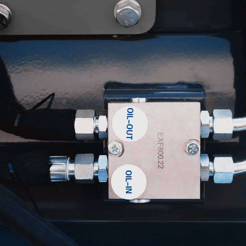 32" Excavator Brush Flail Mower, 3 to 5-ton Carrier, 10-16 GPM