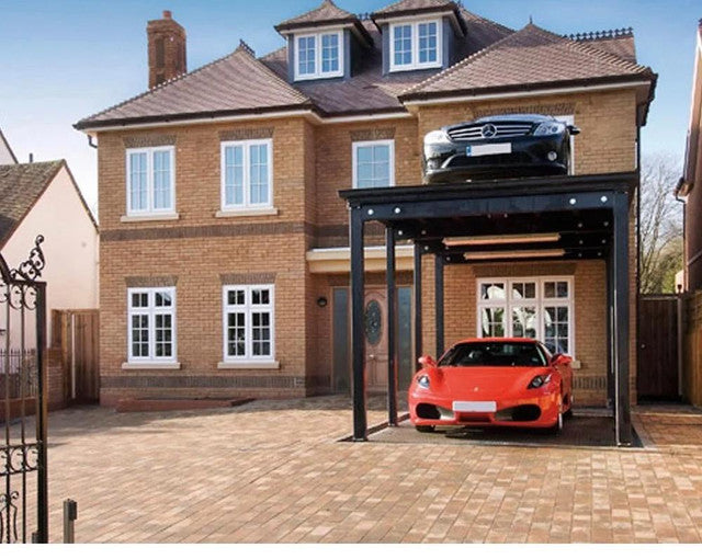 Double deck underground home garage parking lift hydraulic car scissor lift 6T (DDSL6T)