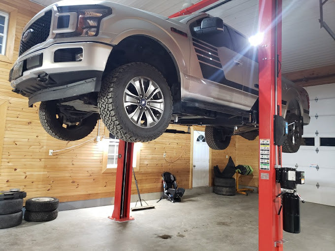 Two-Post Clear Floor Lift (12000)