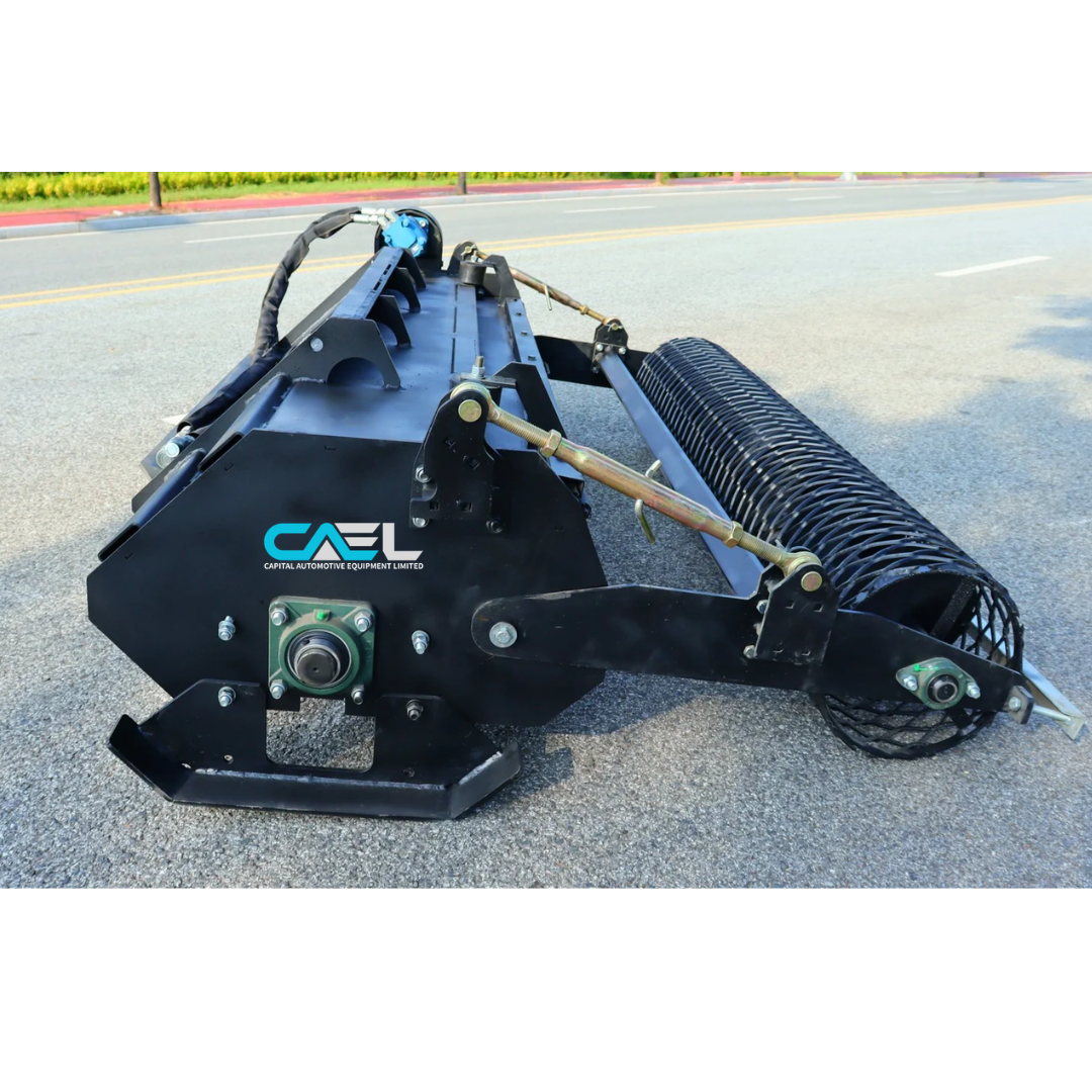 72″ Skid Steer Hydraulic Rotary Tiller Rototiller Attachment – Heavy-Duty Soil Conditioner & Ground Prep