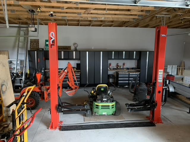Two-Post Base Plate Lift – Model N (12000)