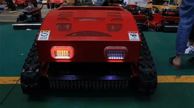 All Terrain Remote Control Robot Mower Machine