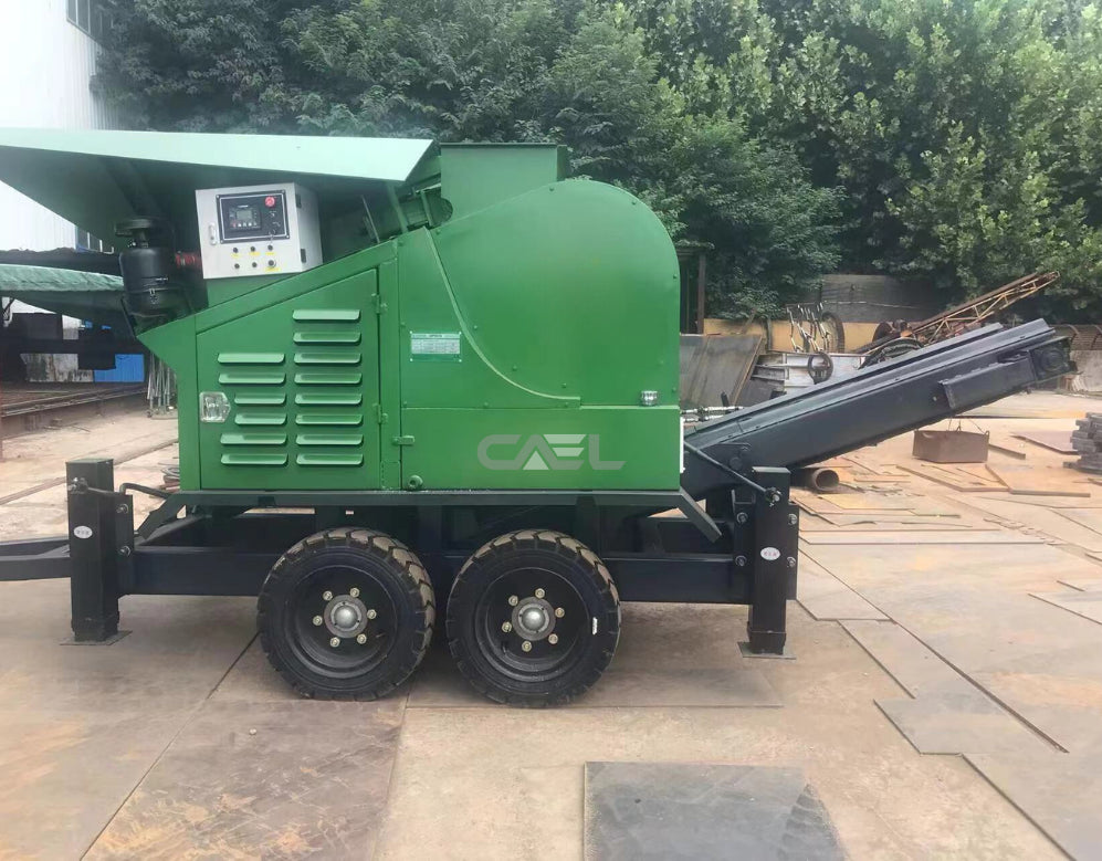 CAEL-WJC503 Jaw Crusher Wheels with Kubota Diesel Engine