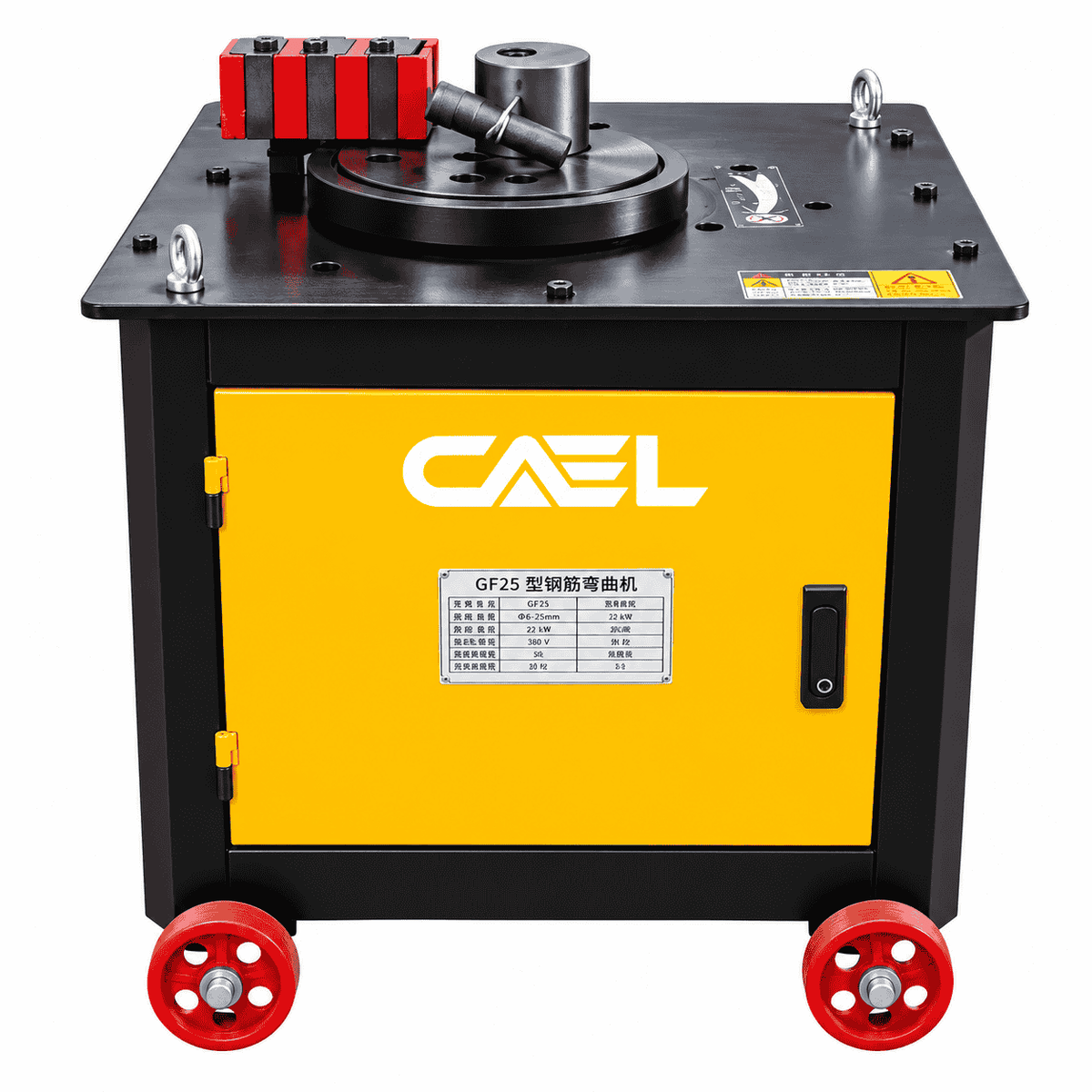CAEL GF32 Heavy-Duty Electric Rebar Bending Machine – 3KW