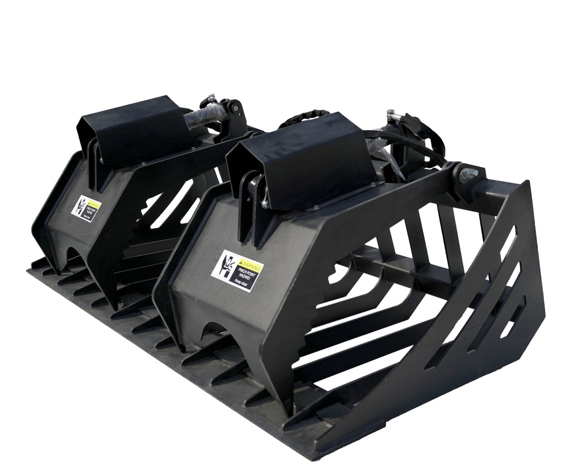 CAEL Rock Grapple Bucket Skid Steer