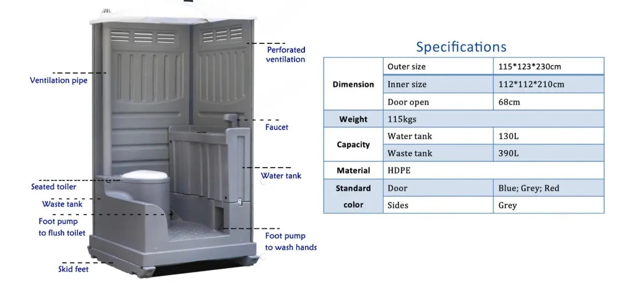 CAEL Single Toilet (MTP1)
