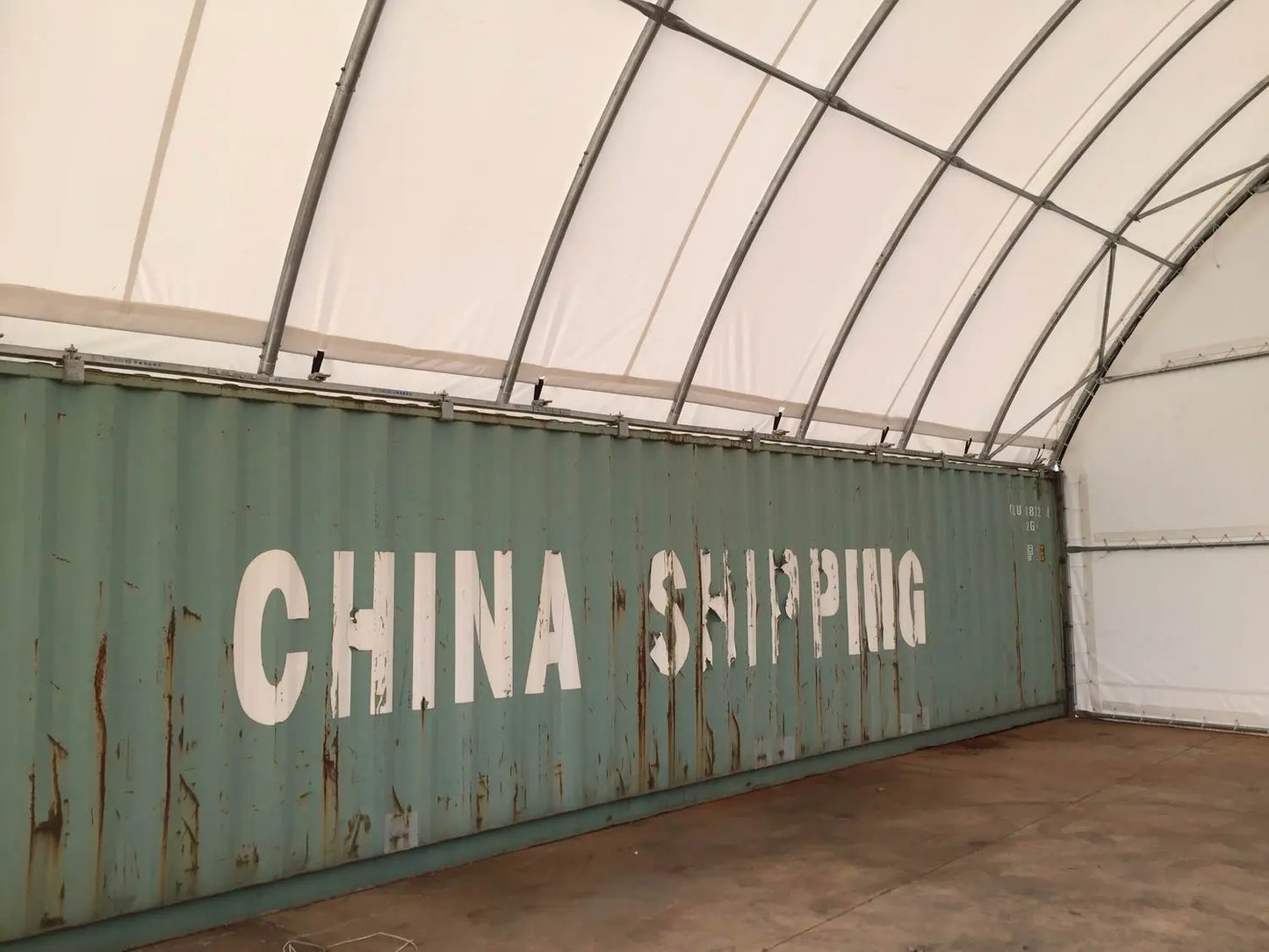 CAEL Container Shelter 20′wide x 40′Length
