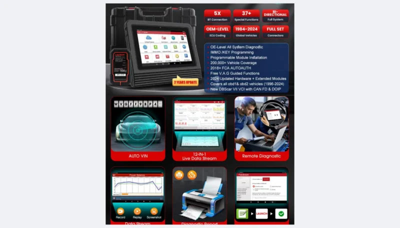 CAEL – Launch X431 V Pro