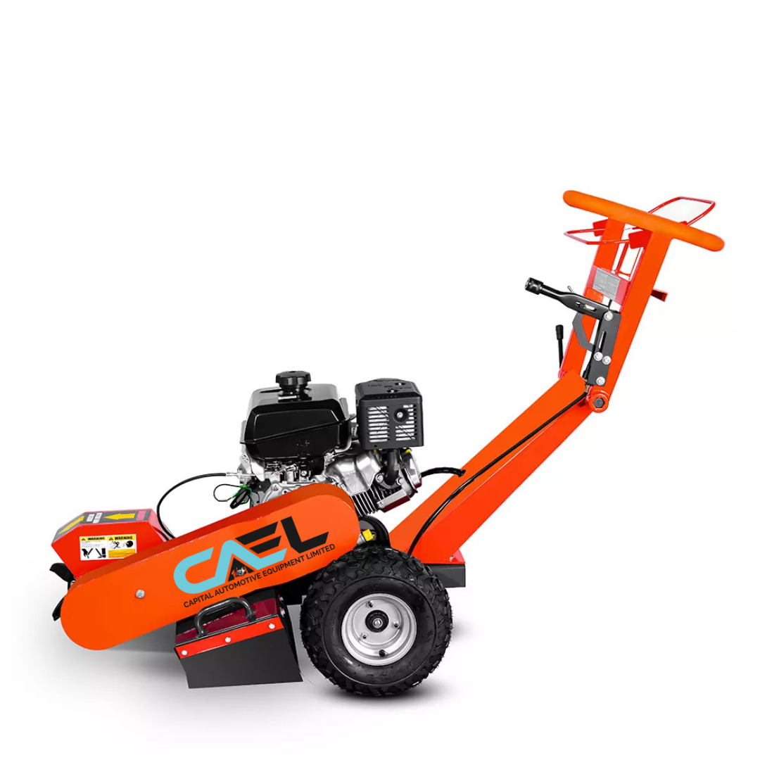 CAEL stump grinder with 15HP engine for landscaping work