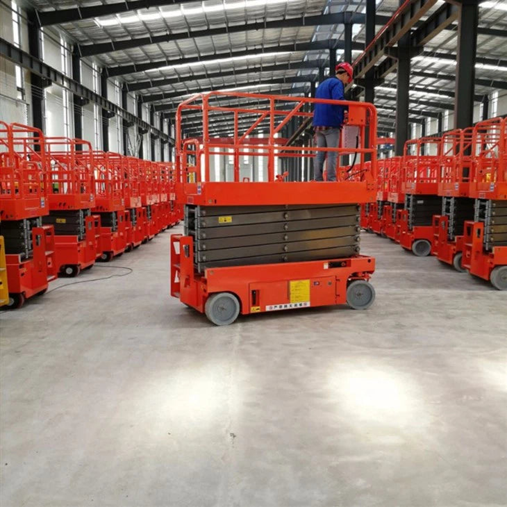 CAEL Self Propelled Scissor Lift- hydraulic electric elevated 10M (32 FT)