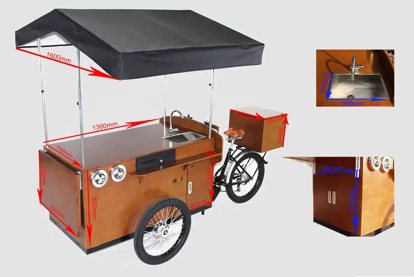 CAEL’s Electric coffee bike