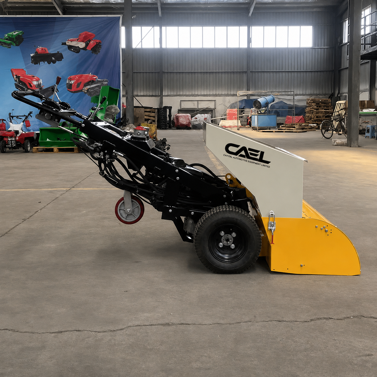 Mini-finisseuse d'asphalte routier (APM32)