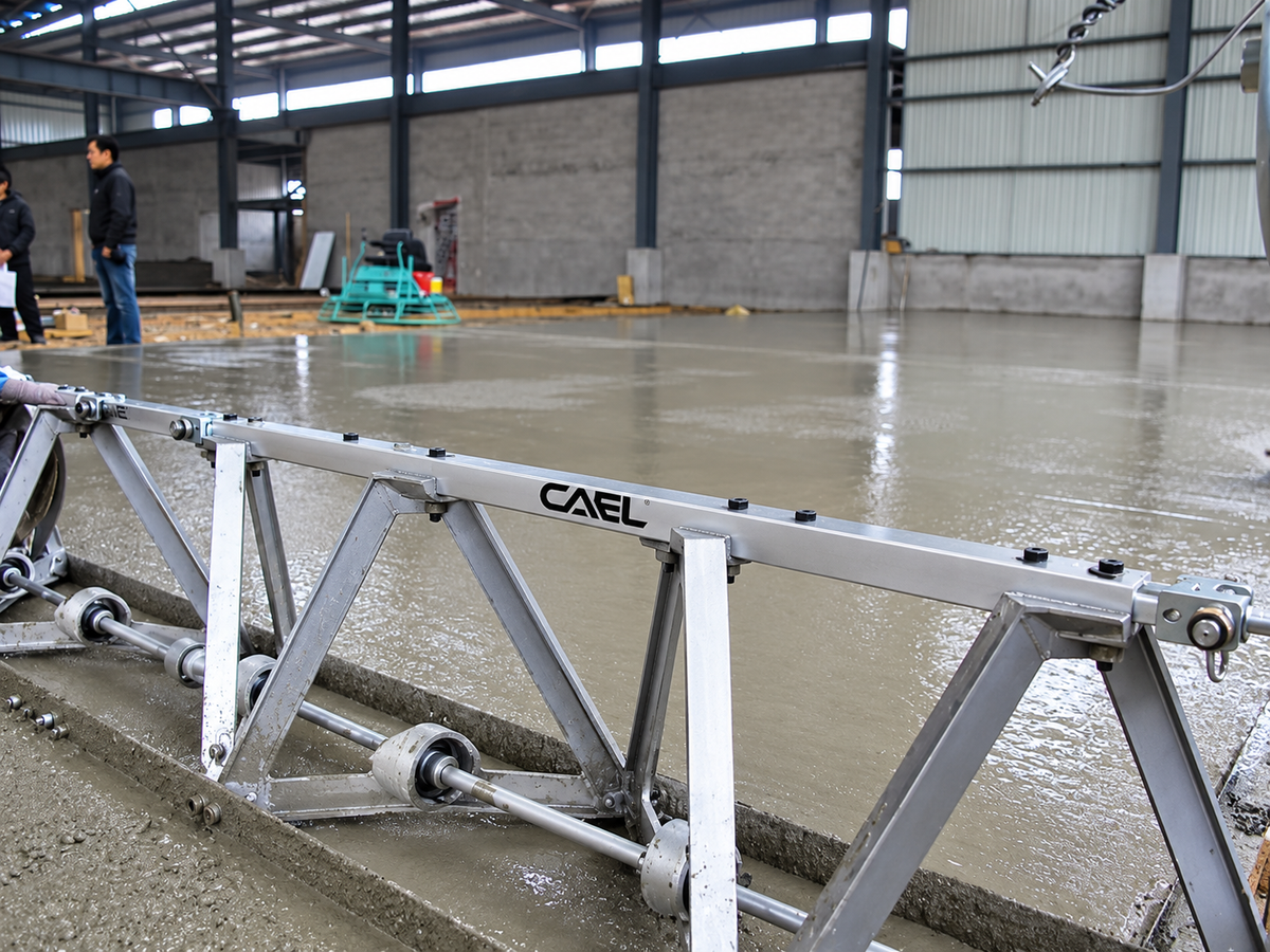 CAEL Vibratory Truss Screed GTS-2 4M Concrete Screed
