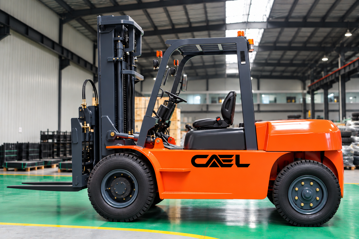 Chariot élévateur d'extérieur Diesel 12T avec déplacement latéral