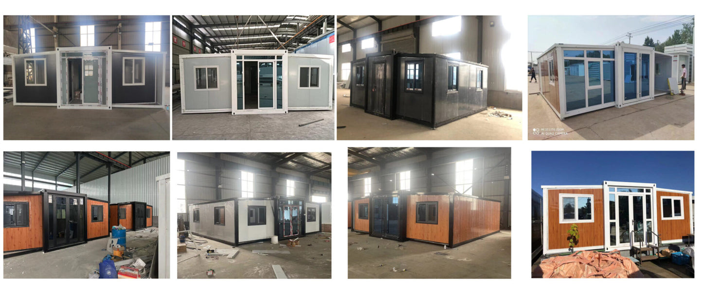Mobil-home portable toutes saisons / bureau mobile de qualité supérieure de 19 pieds x 40 pieds