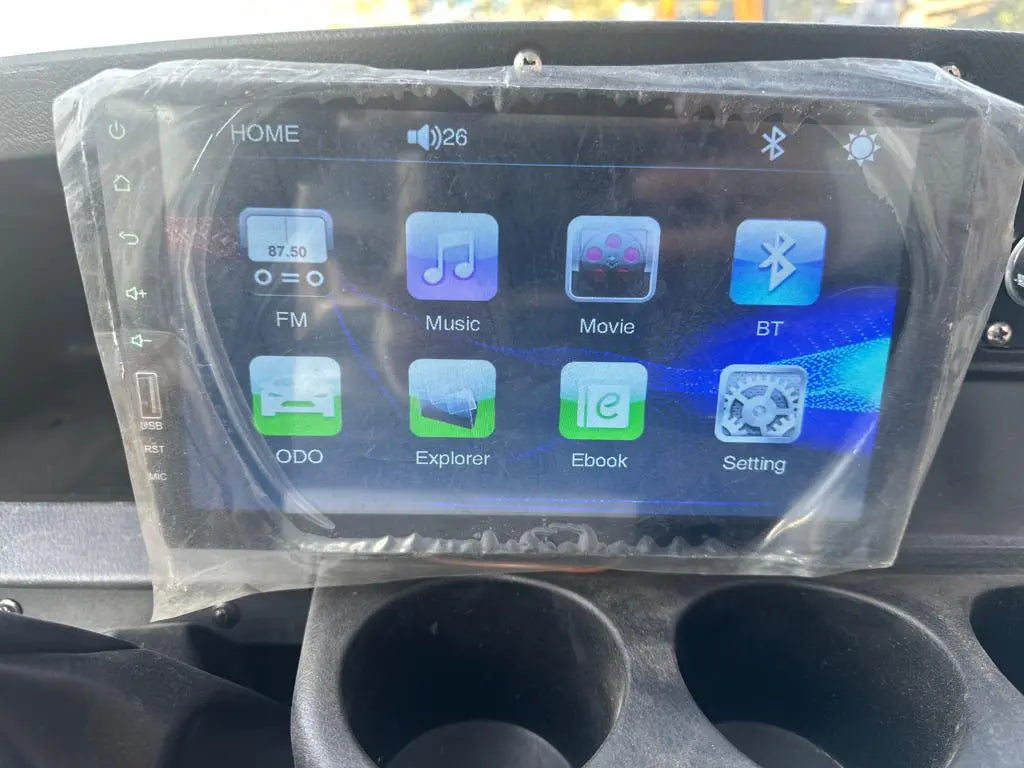 Carrito de golf eléctrico todoterreno de 8 plazas