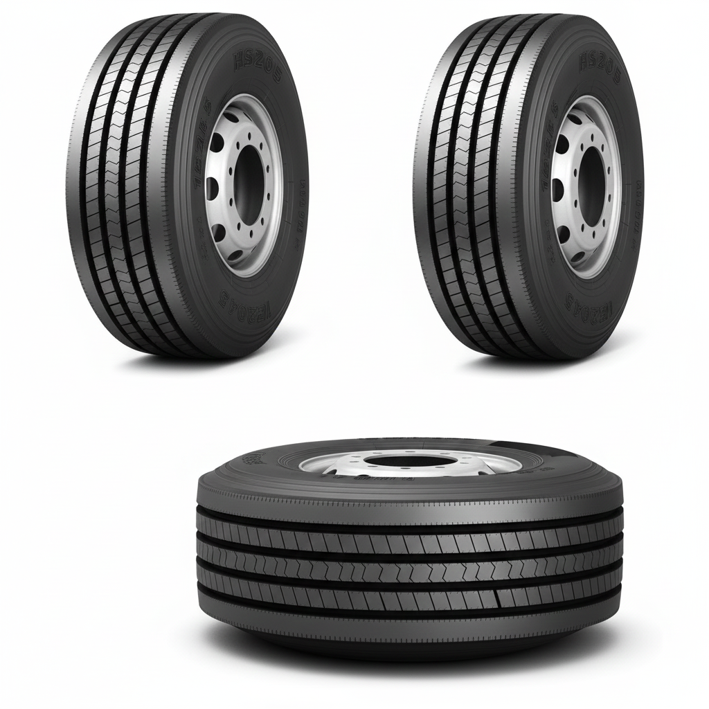 HS205 11R24.5 Commercial Tire – Heavy Duty Truck Tyre