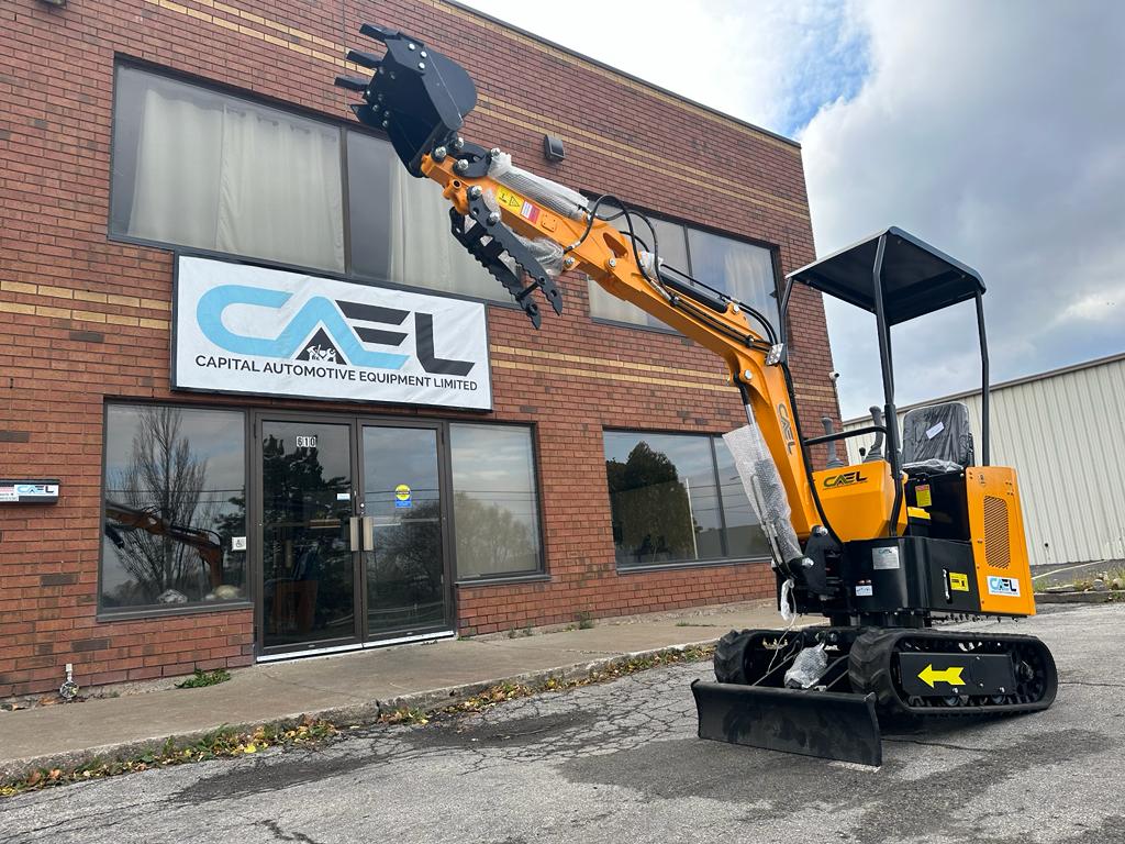Mini Excavator 1.3T with Kubota engine, Swing boom (EX13KB)