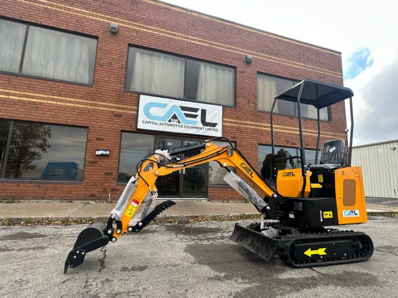 Mini Excavator 1.3T with Kubota engine, Swing boom (EX13KB)