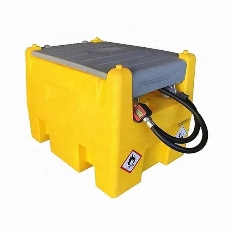 CAEL Portable Fuel Gasoline/Diesel Tank with Automatic Dispensing Nozzle For On-Site