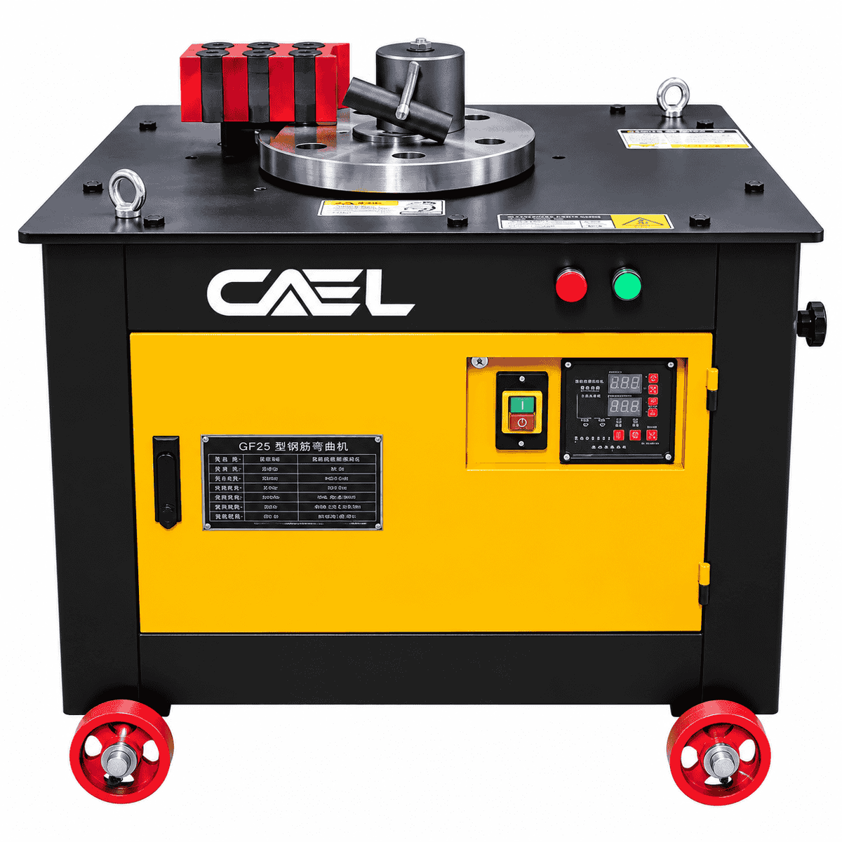 CAEL GF36 Heavy-Duty Electric Rebar Bending Machine – 3KW