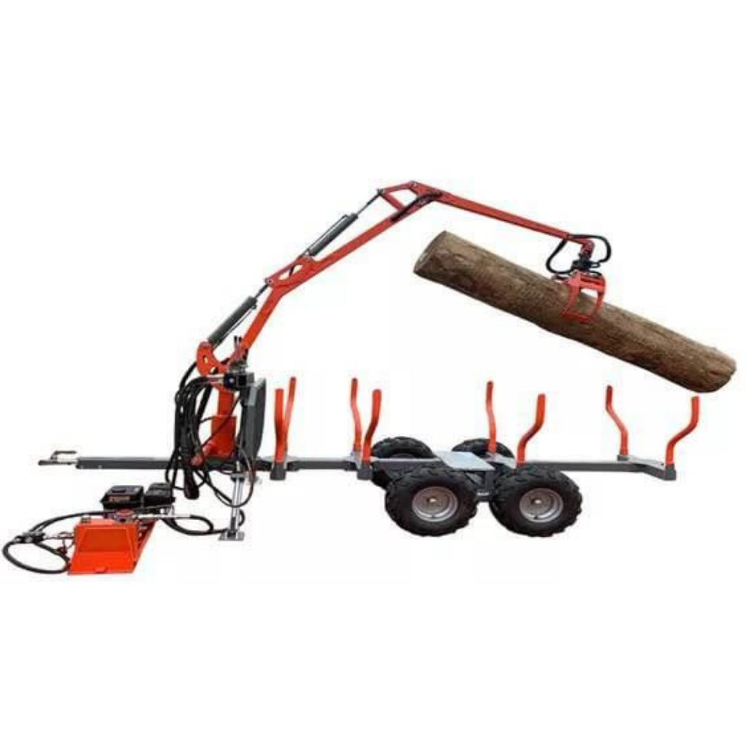Log Loader Trailer Log Grapple