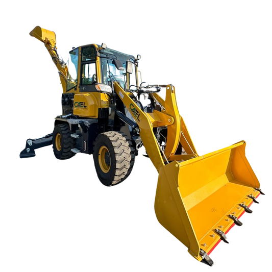 Mini-chargeuse-pelleteuse/Mini-chargeuse frontale sur pneus (2 tonnes)