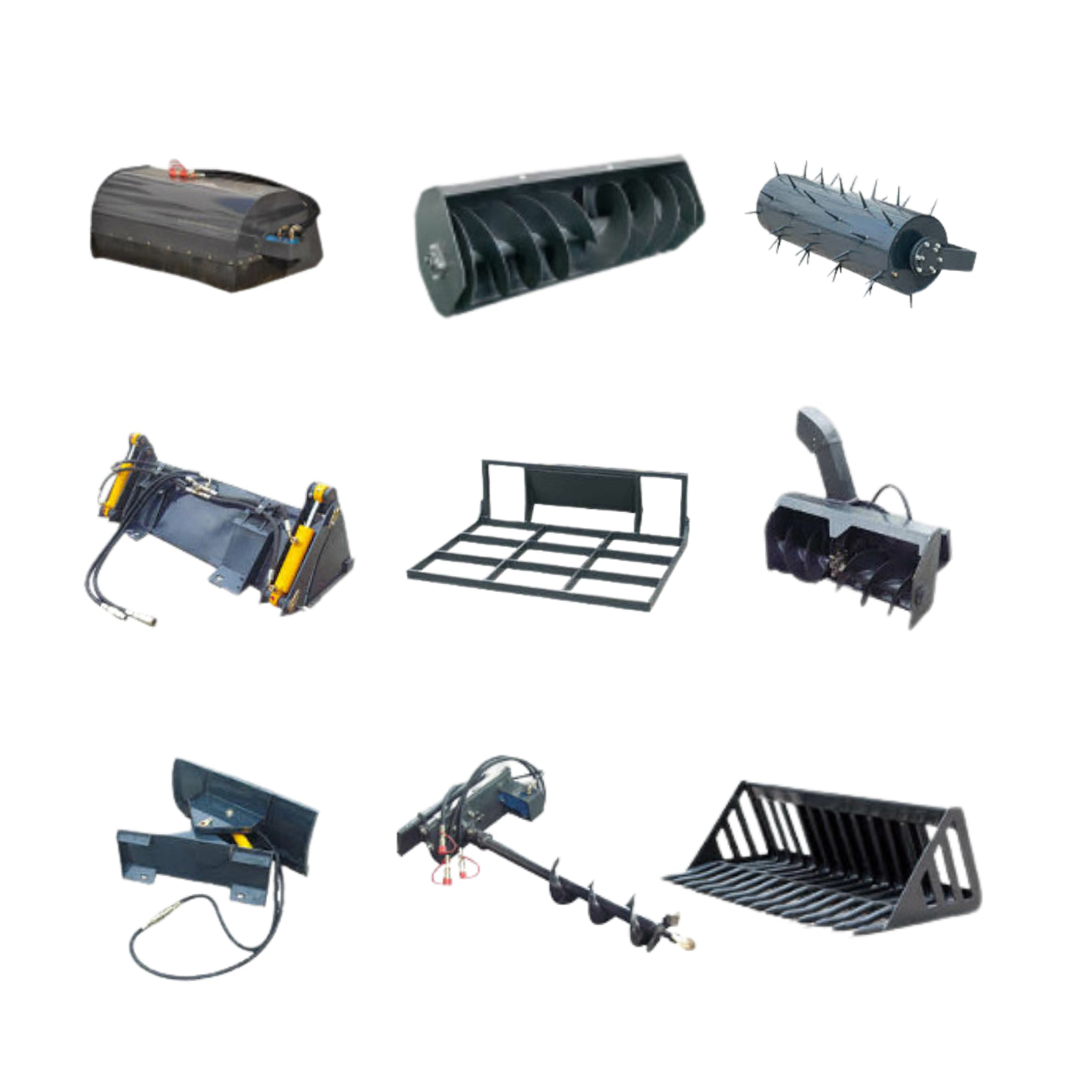 Mini Skid Steer Attachments (13.5HP with B&S Engine)
