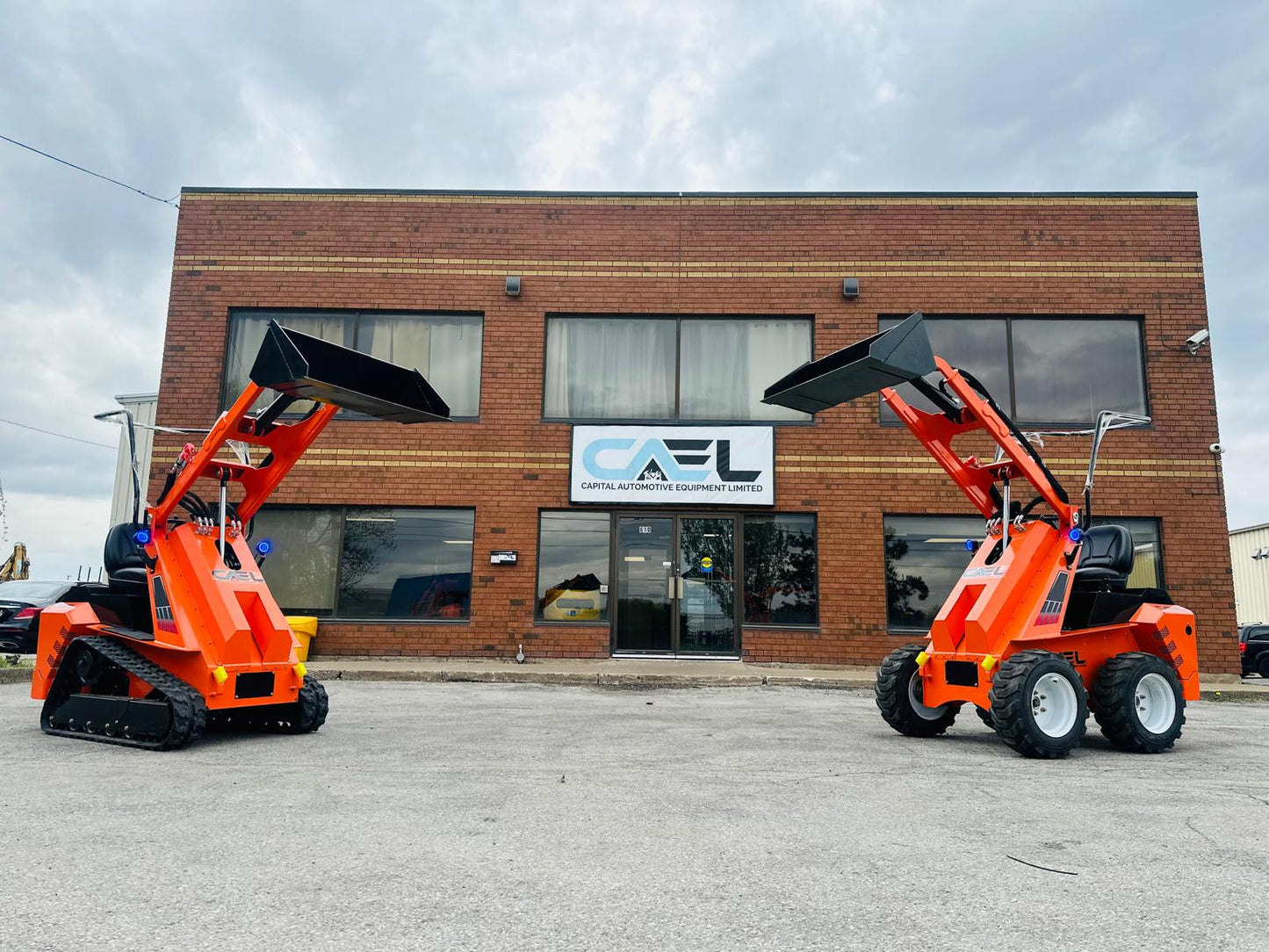 Mini Skid Steer Loader with Tracks