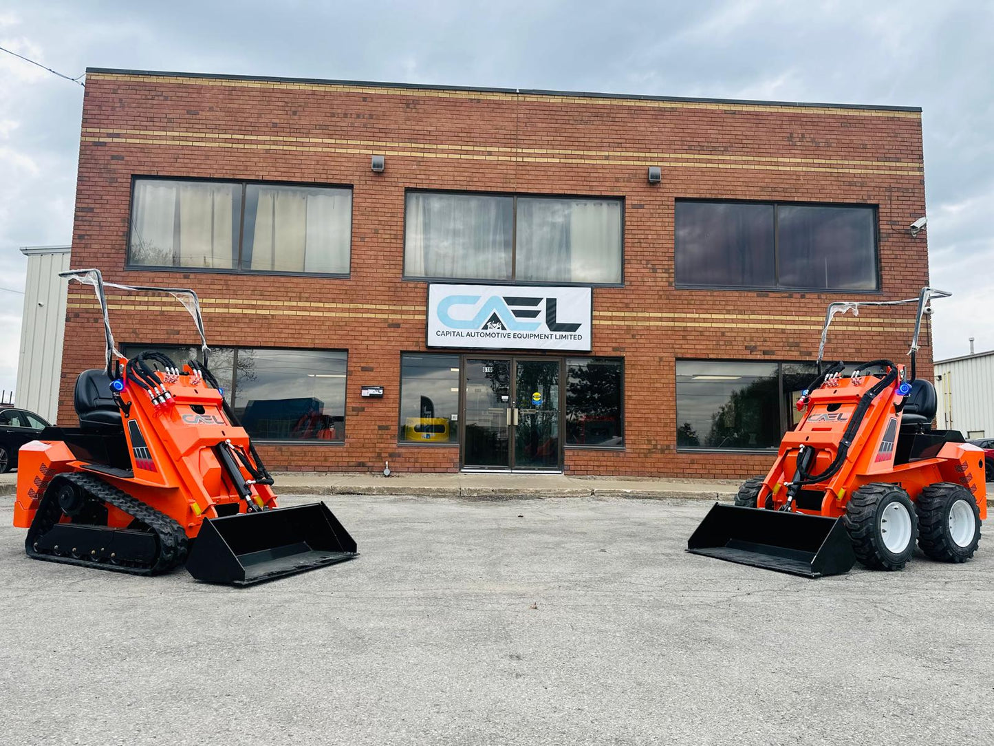 Mini Skid Steer Loader with Tracks