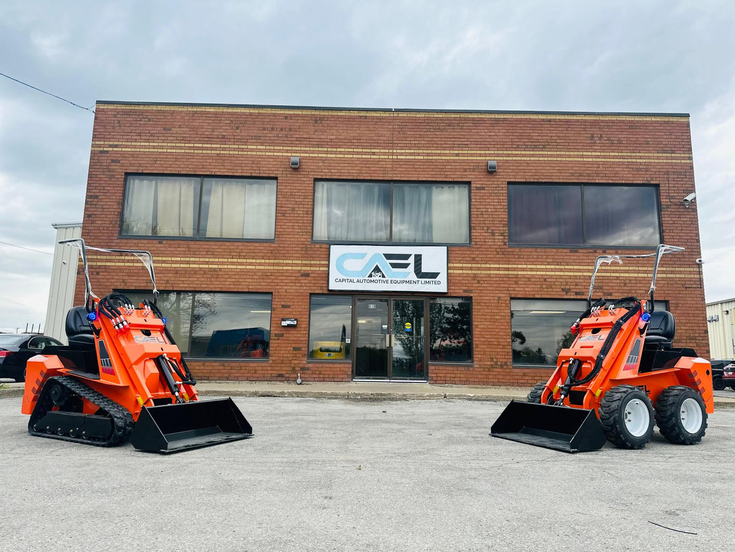 Mini Skid Steer Loader with Tracks