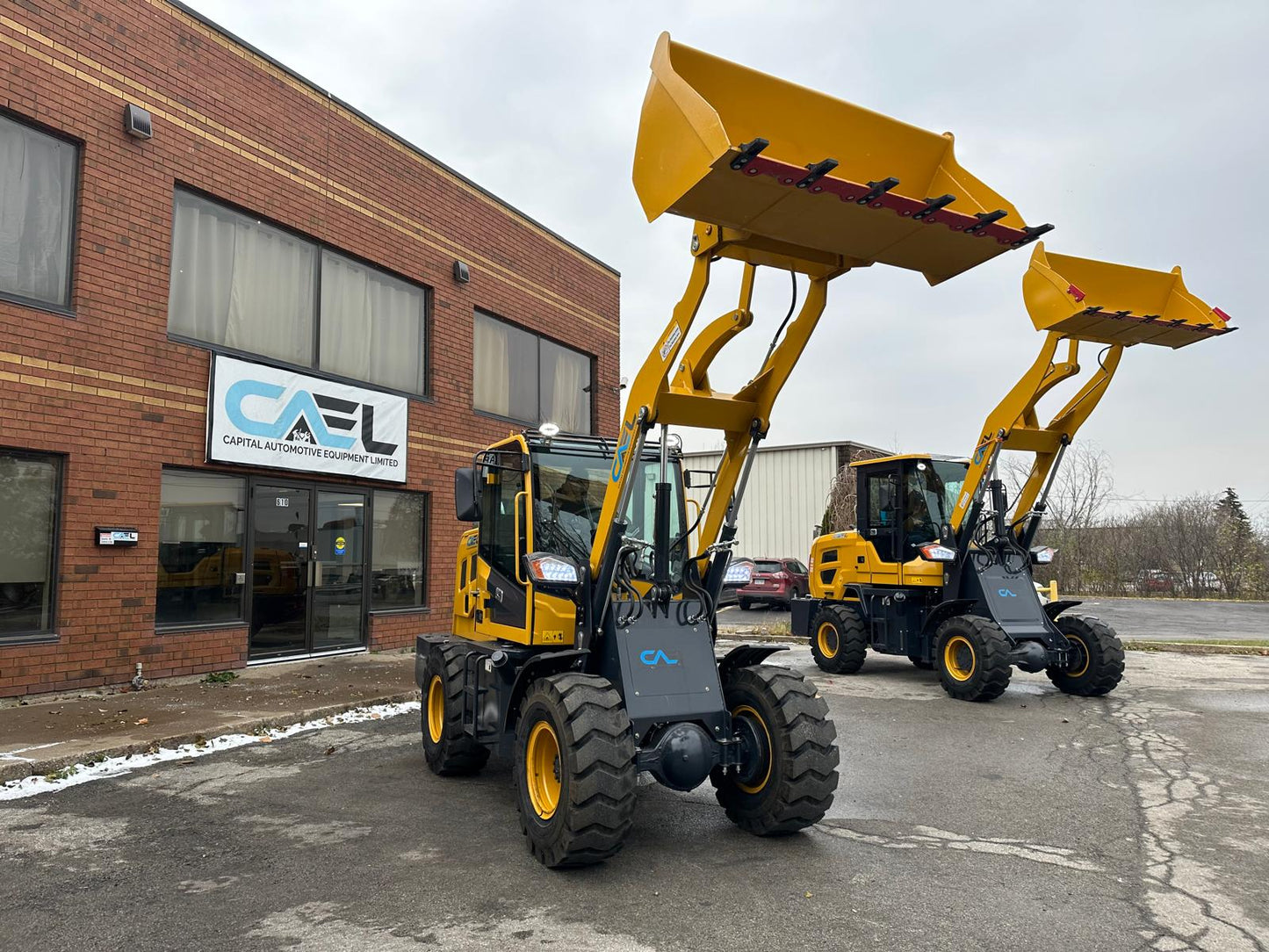 Mini Wheel loader 4×4 (0.8T)