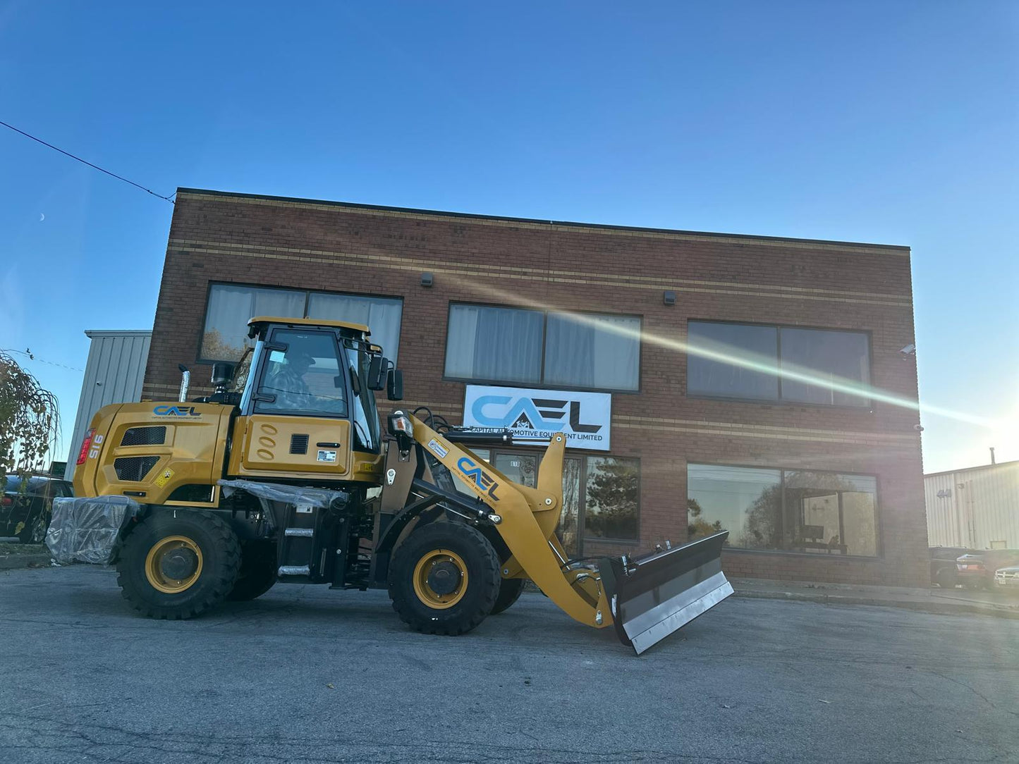 Mini Wheel loader 4×4 (0.8T)