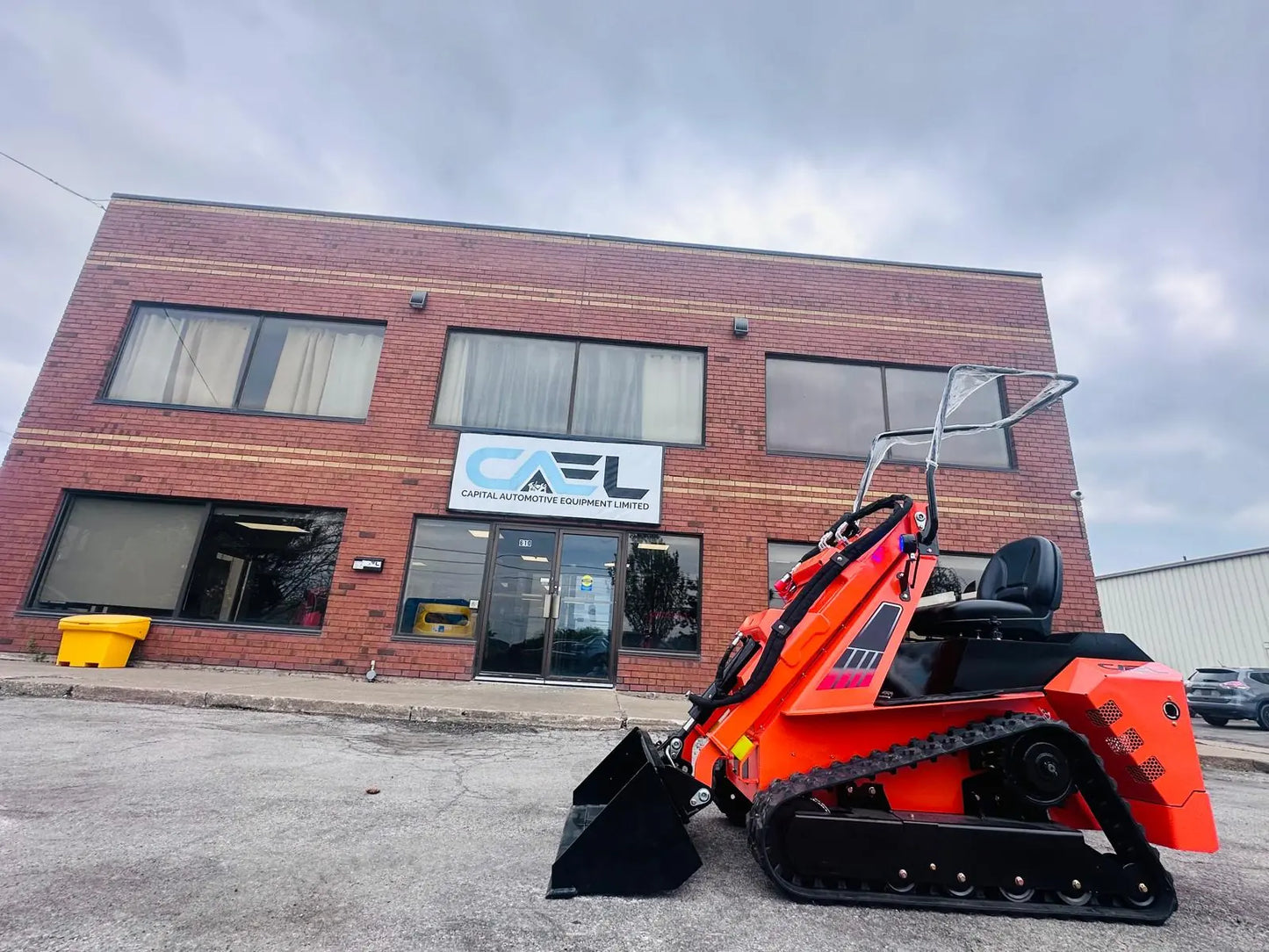 Mini wheel loader with Skid Steer