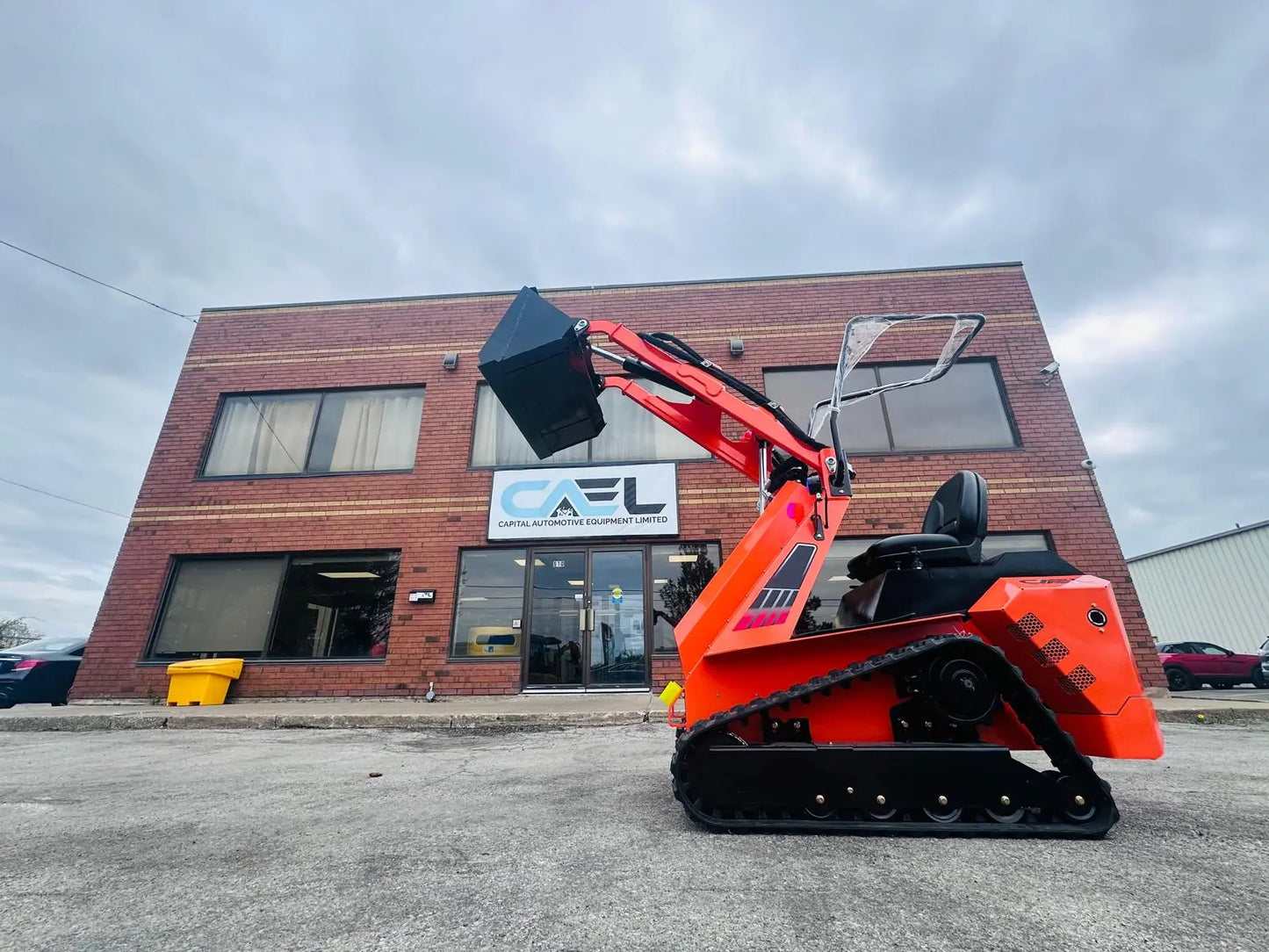 Mini wheel loader with Skid Steer