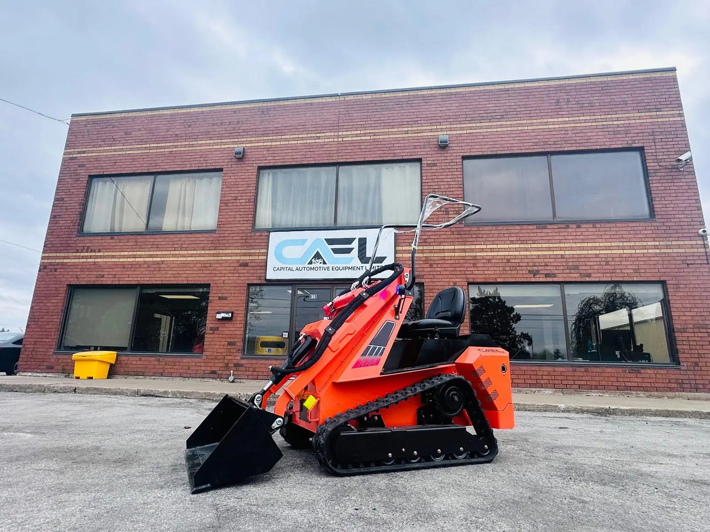 Mini wheel loader with Skid Steer