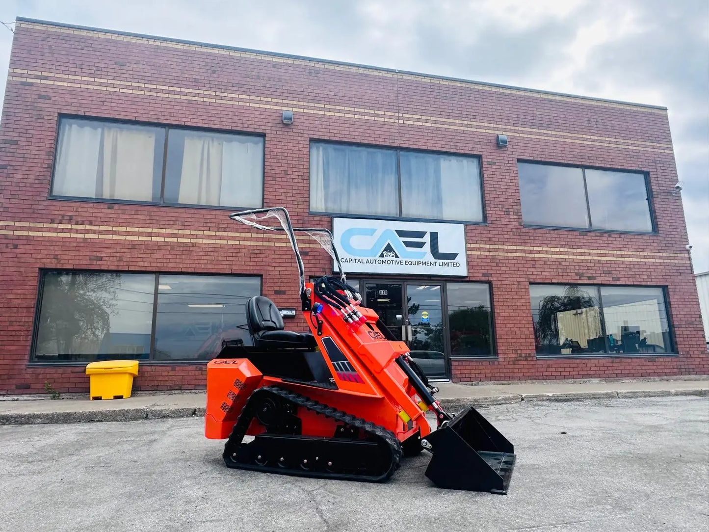 Mini wheel loader with Skid Steer