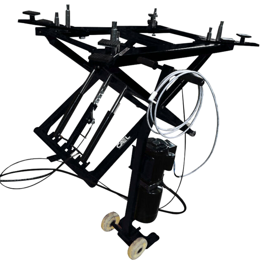 Mobile Low Rise Scissor Car Lift 2800 Kgs (PS-28)