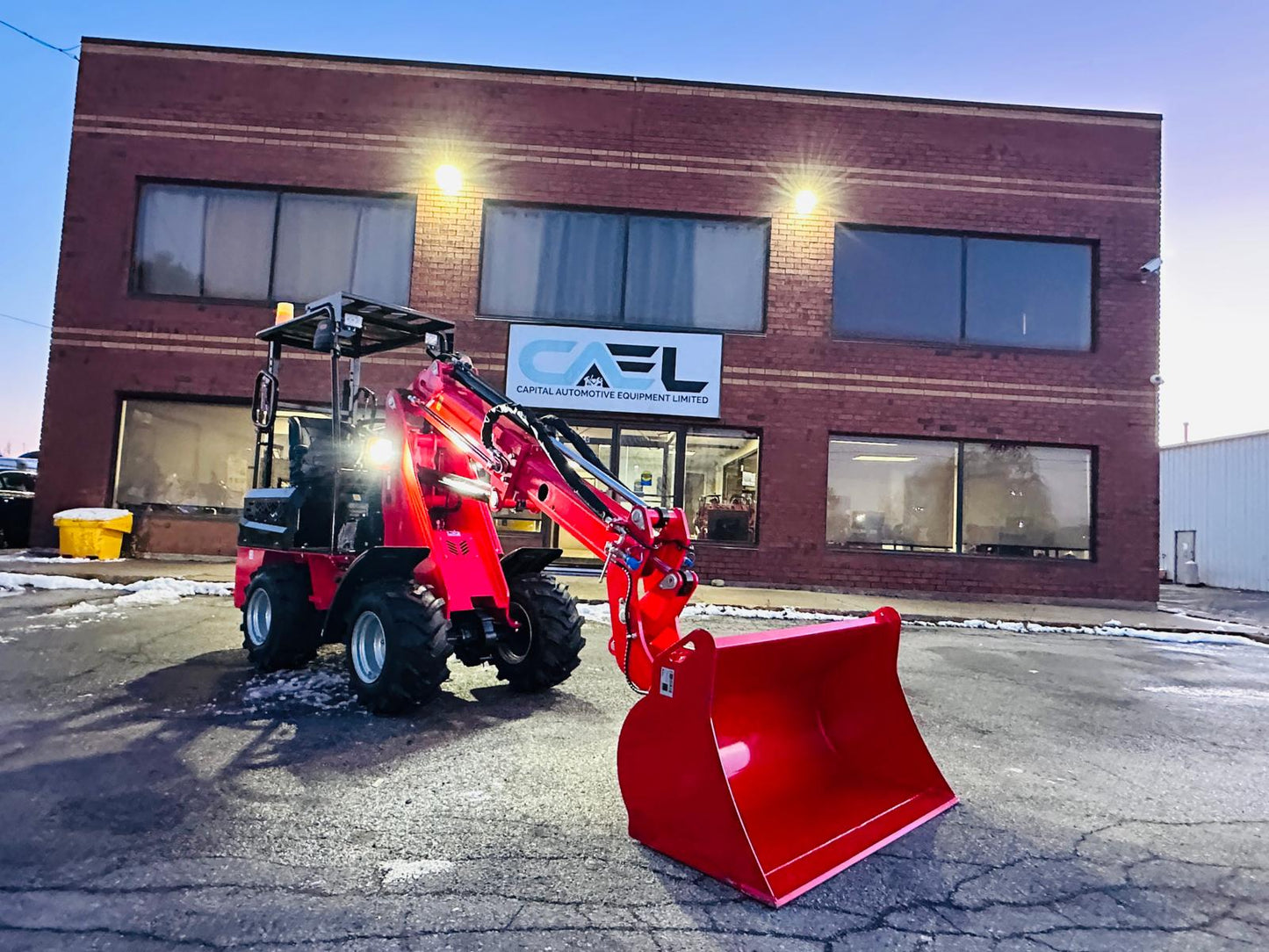 Mini Wheel Loader with Kubota engine Telescopic Boom CAEL906