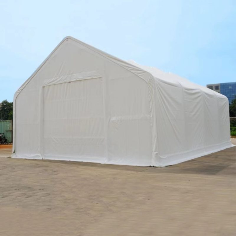Peak Shape Double Truss 40′ Wide 20′ Height 100′ Length