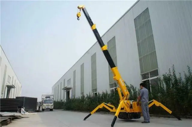 Rough Terrain Crawler Self-Propelled spider crane / spider boom lift 3T