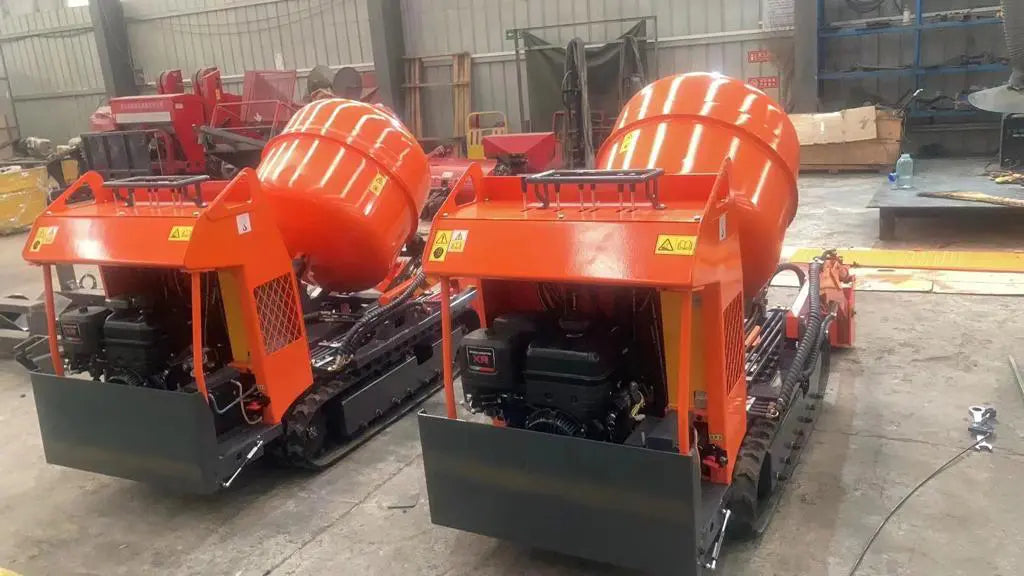 Self-Load Tracked Hydraulic Concrete Mixer (CM-BS)