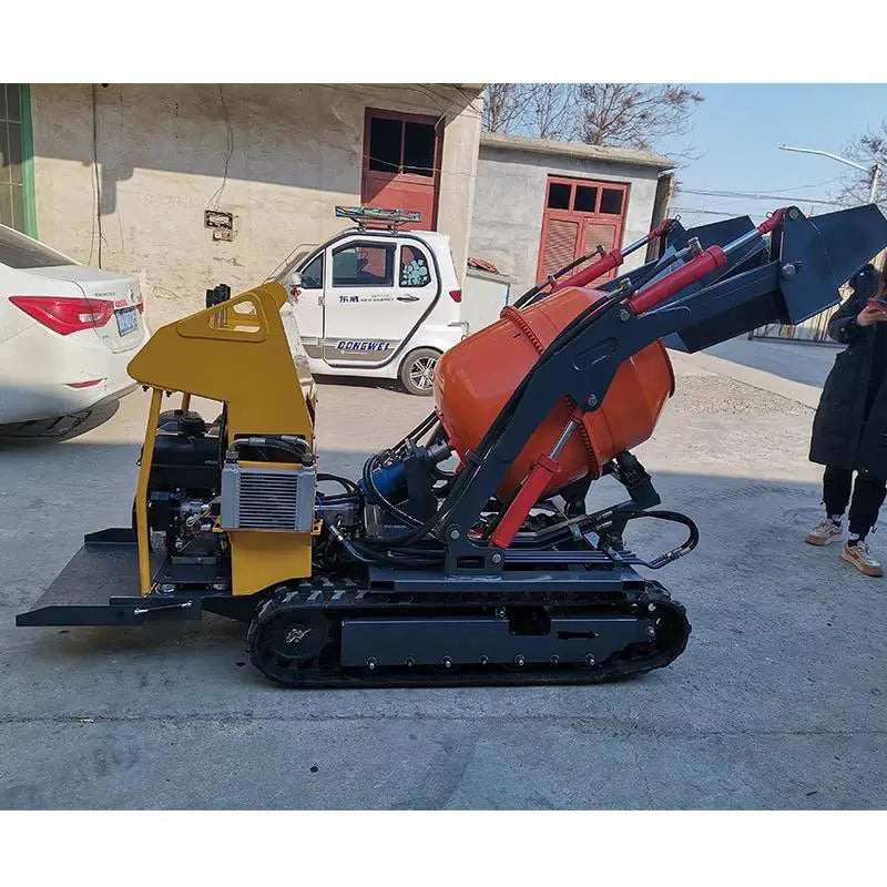 Self-Load Tracked Hydraulic Concrete Mixer (CM-BS)