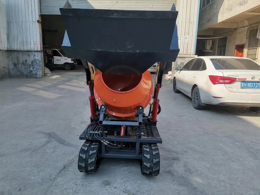 Self-Load Tracked Hydraulic Concrete Mixer (CM-BS)