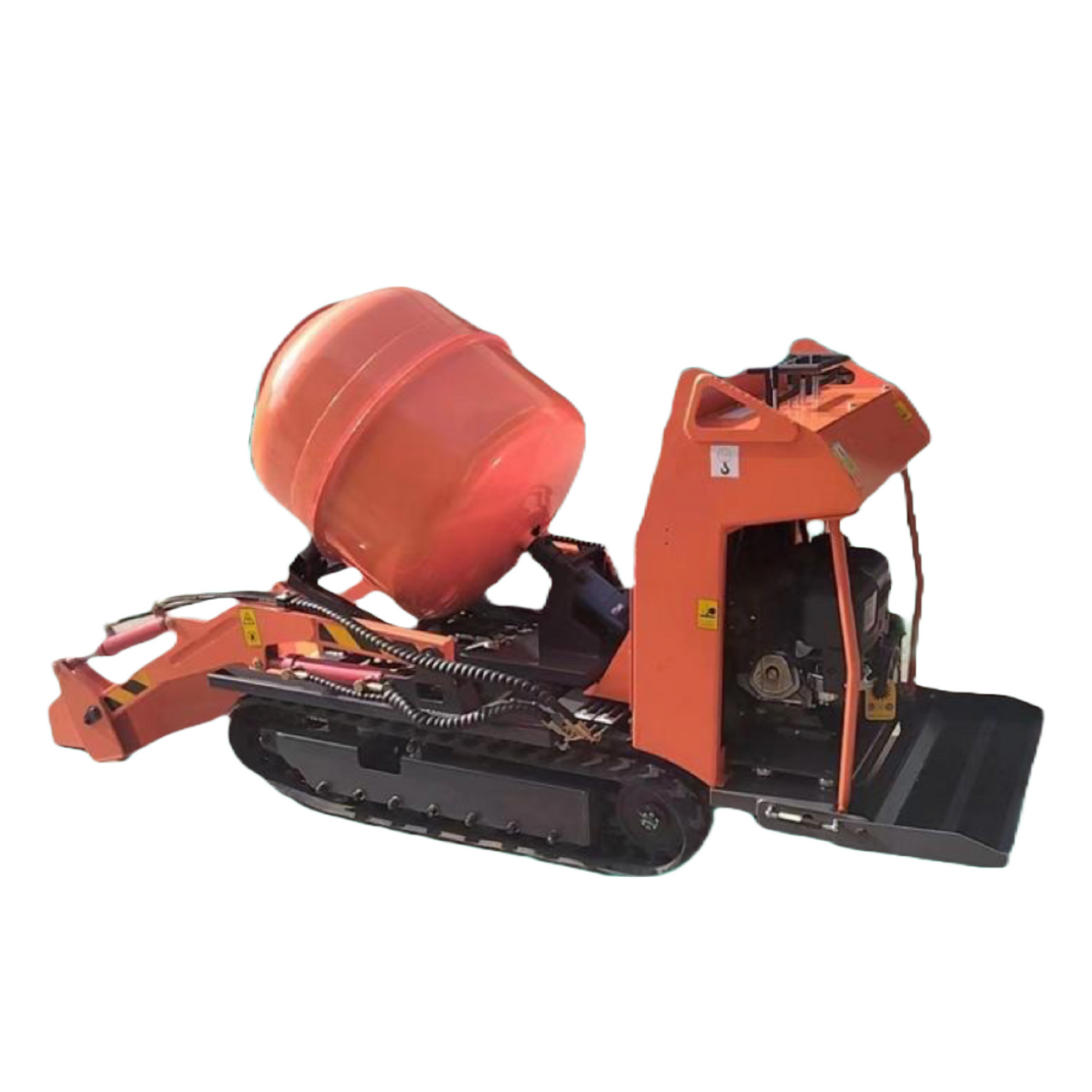Self-Load Tracked Hydraulic Concrete Mixer (CM-BS)