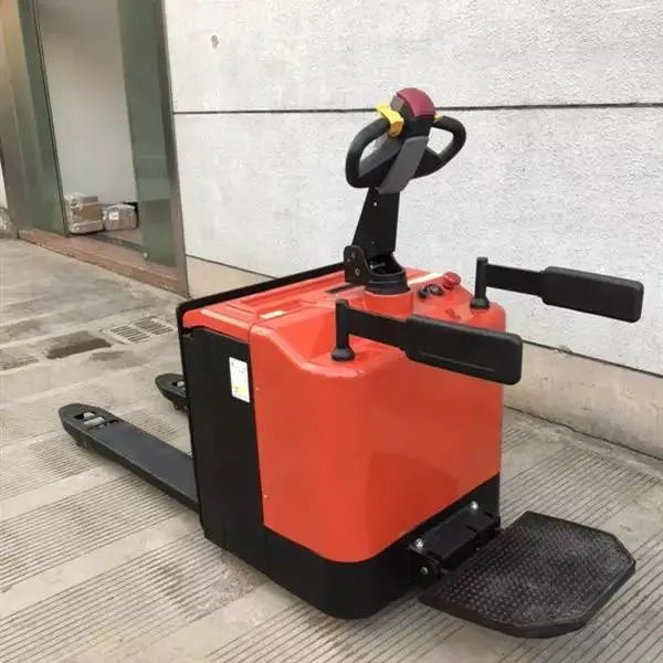 Stand On Rider Electric pallet jack , electric pallet truck 3T