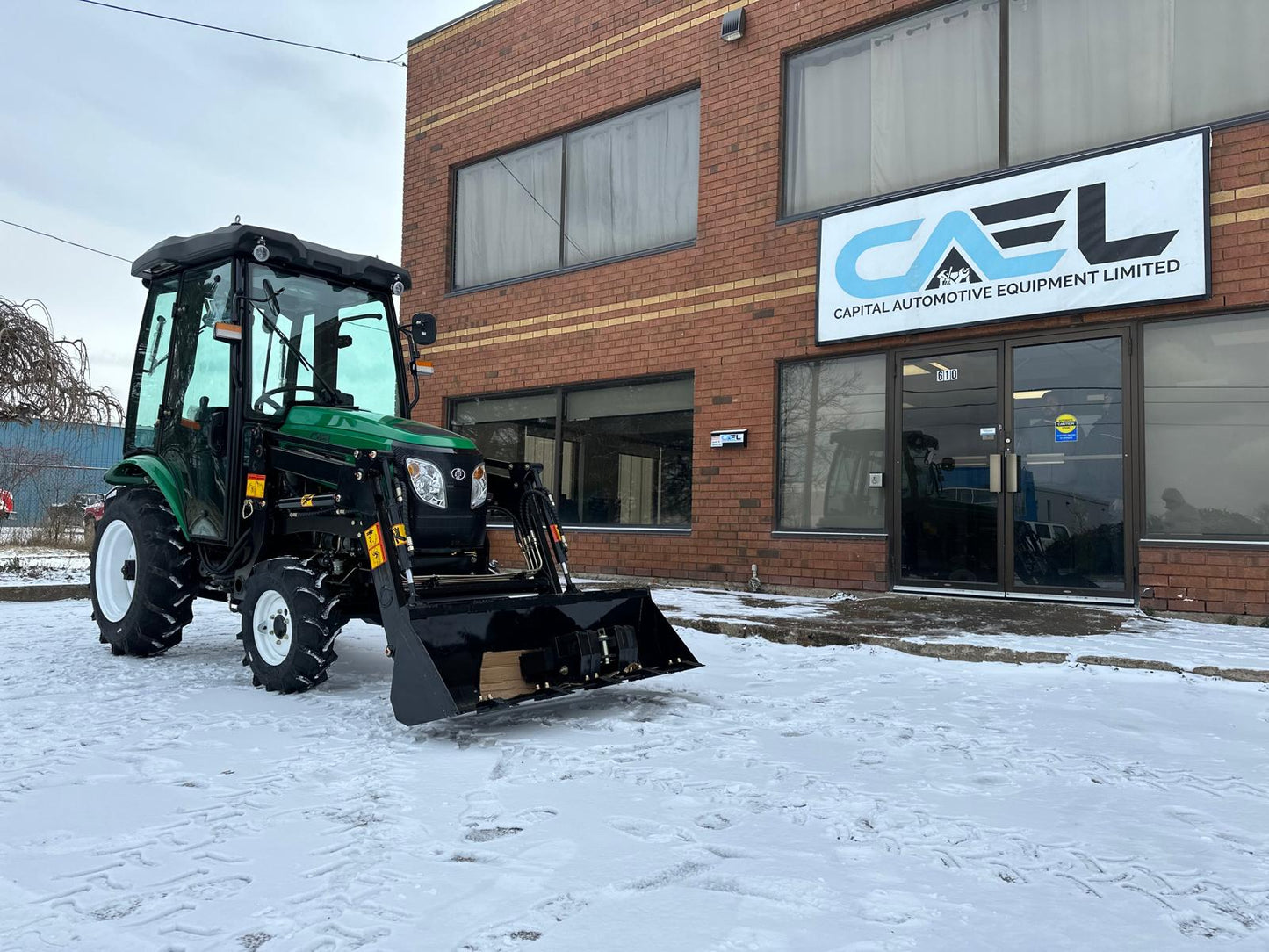 Tractor Loader with Cab